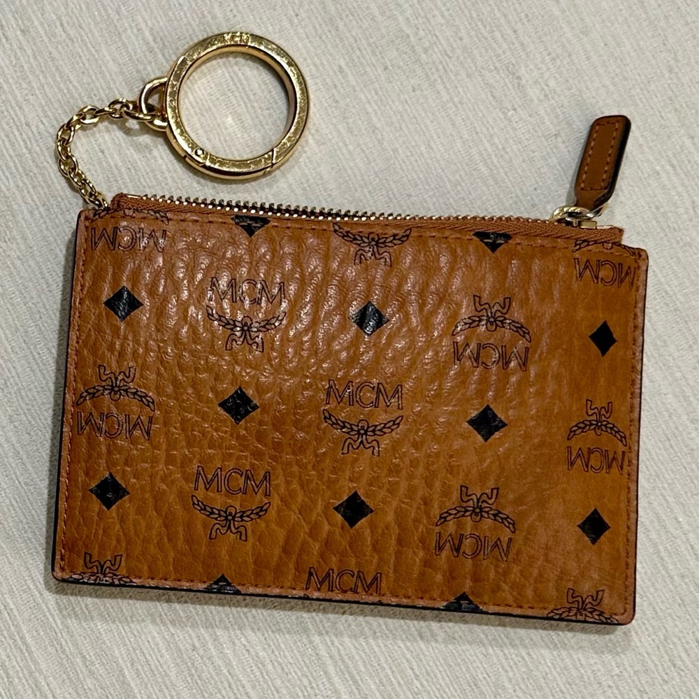 MCM Visetos Key Pouch